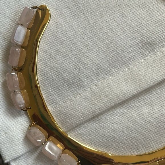 JIL SANDER embellished cuff necklace, New with dust bag and box - Picture 7 of 11